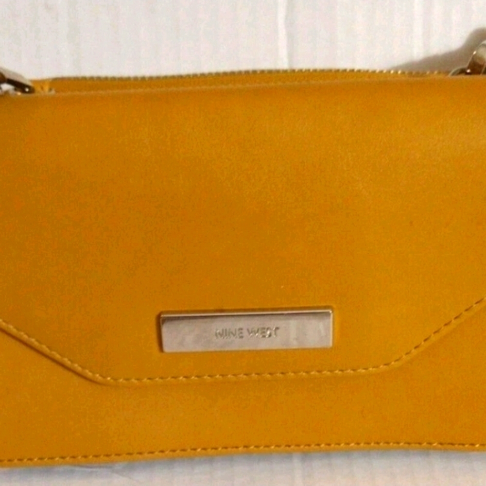 Nine West Mustard Crossbody Bag